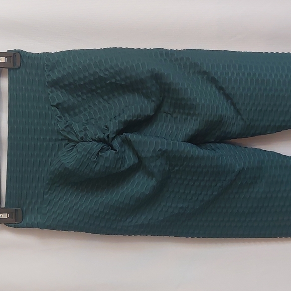 Leggings women's anti -cellulite Green size S - Picture 3 of 9